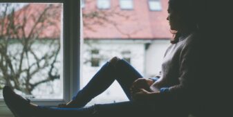 Woman in window