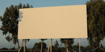 Gambling billboard