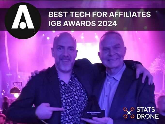 StatsDrone Affiliate Stats App Wins ‘Best Tech For Affiliates’ Award 