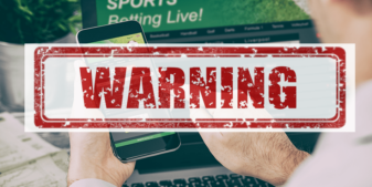 Warning Gambling Operator