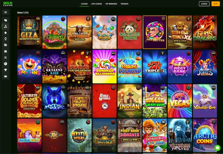 Wild Casino slots