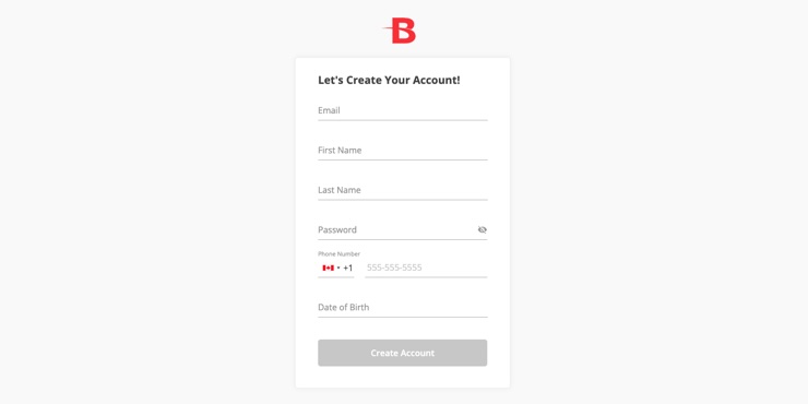 Signing up ate BetOnline Sportsbook