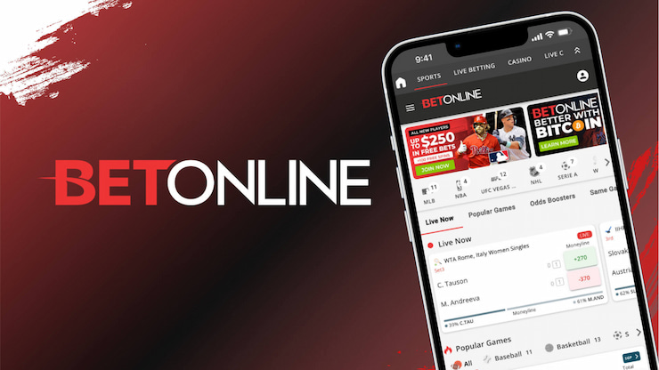 Screenshot of BetOnline Bookie