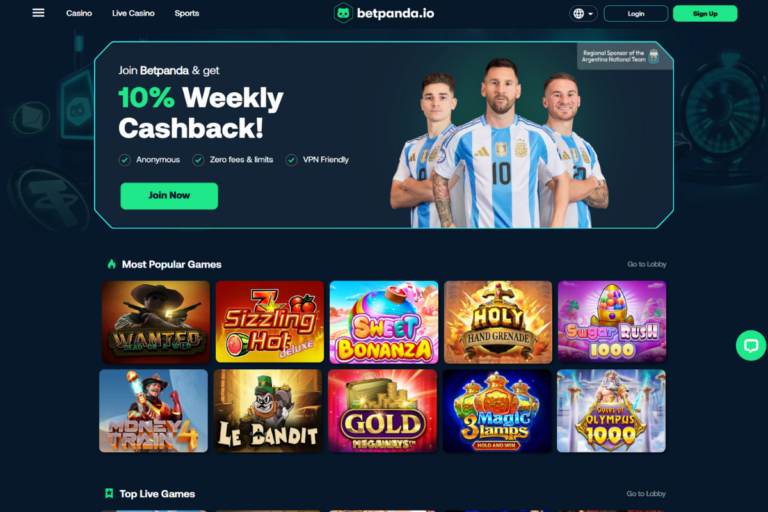 Онлайн казино betpanda