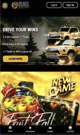 Black Lotus Casino Mobile Promotions and Bonuses
