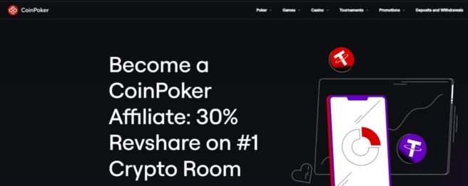 Coinpoker Affiliatte program