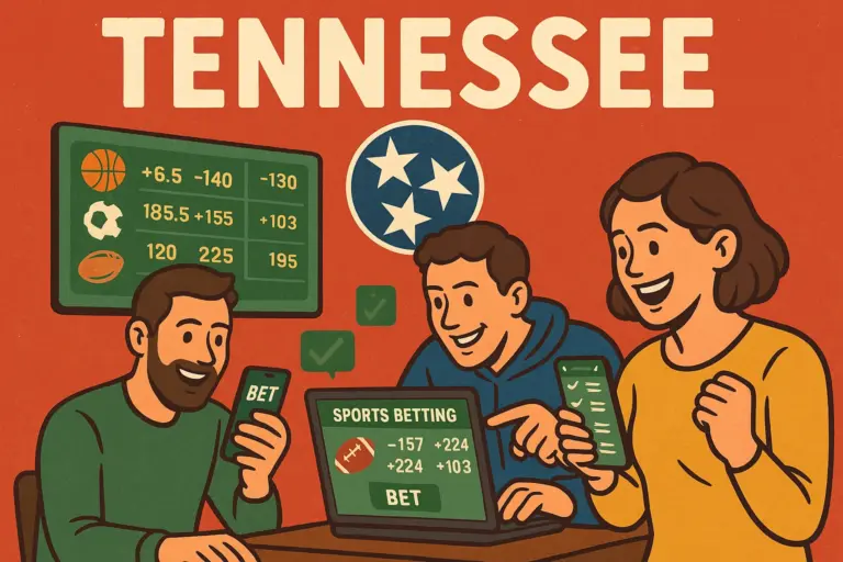 People from Tennessee practicing Sprots Betting together