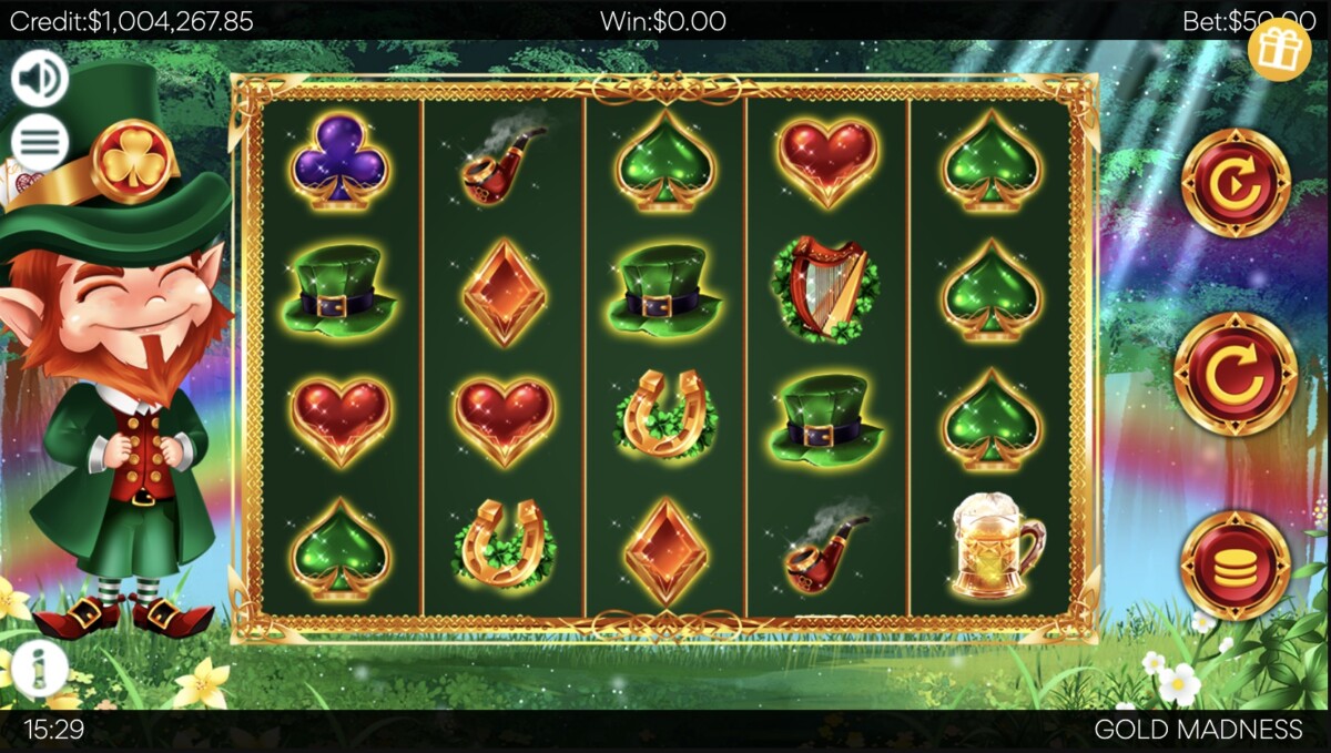 Golden Madness Slot Screenshot