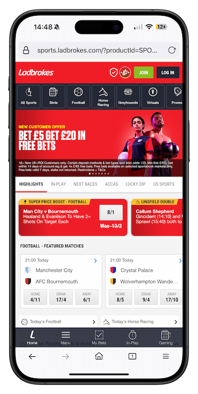 Ladbrokes Mobile Betting App UK