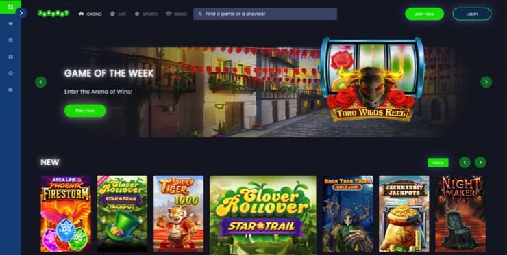 jeffbet casino home page