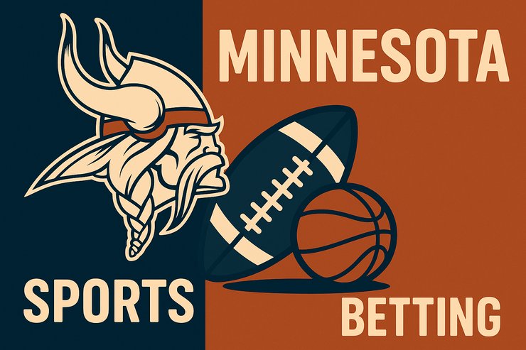 A snapshot of the Minnesota Vikings, a popular team to bet on in Minnesota