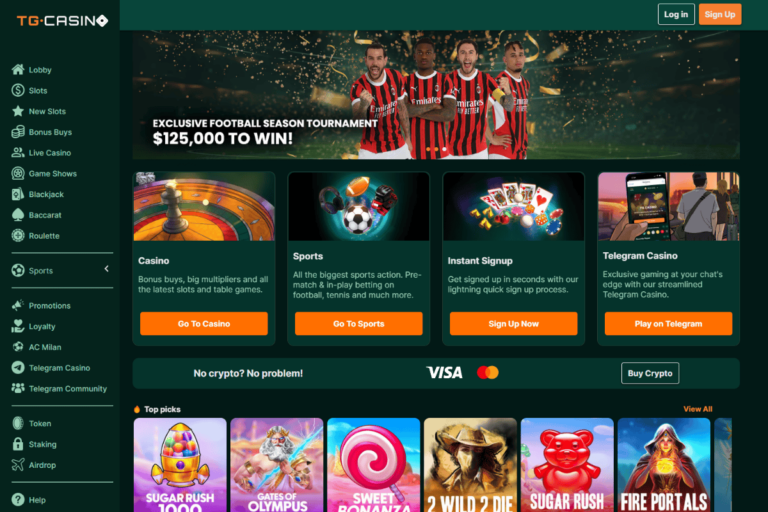 tg casino Онлайн казино