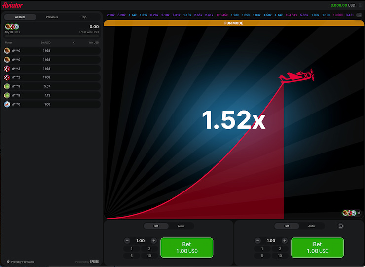 Watching the crash casino multiplier climb at the best crash casinos
