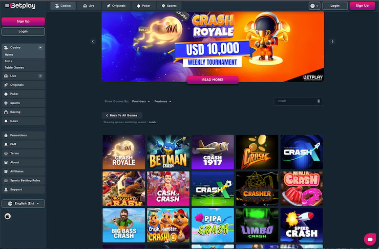 Betplay's Aviator casino 