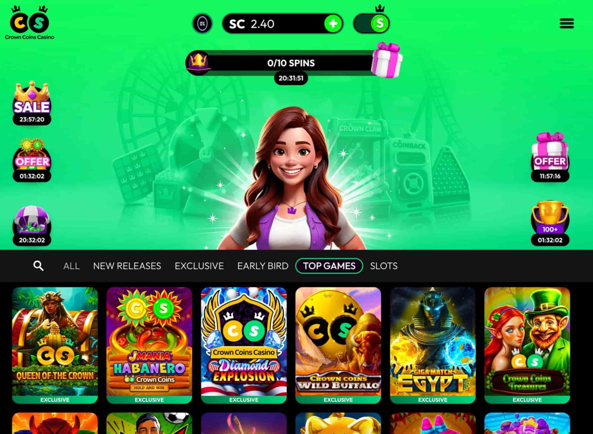 slots at crown coins