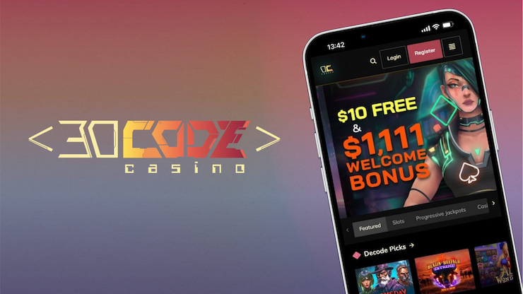 An image showing the Decode Casino site on mobile.