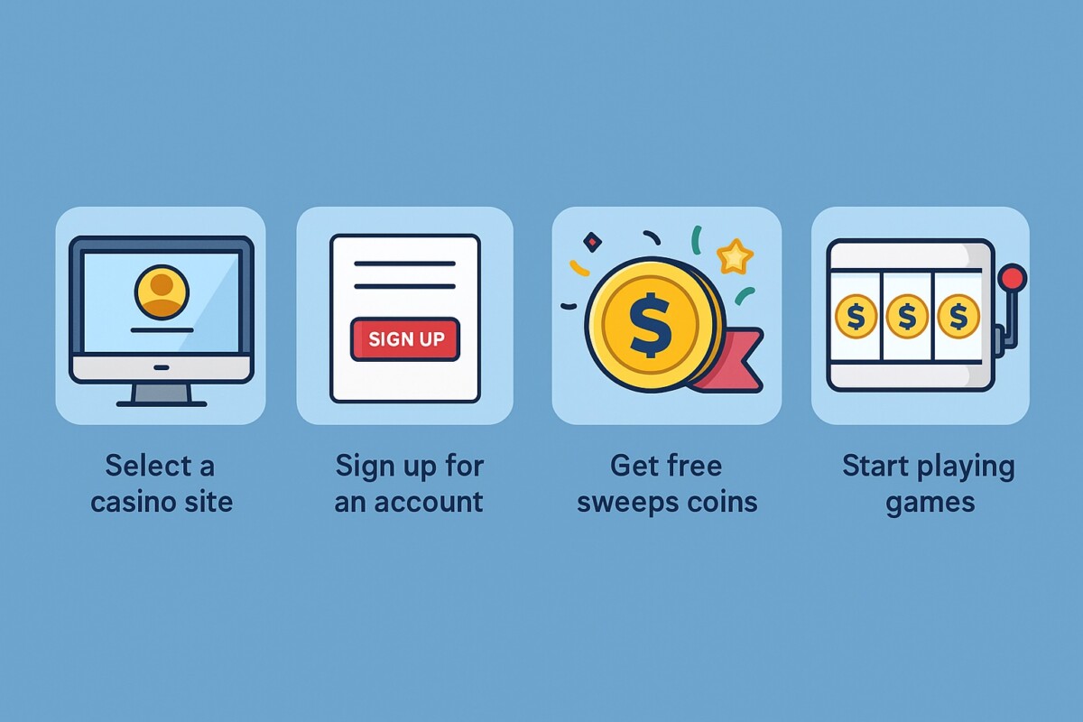 How to Claim Free SC by Signing Up at a Sweeps Coin Casino