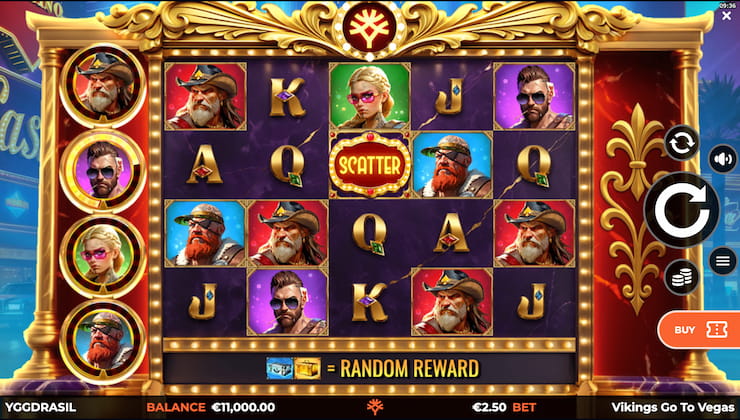 The Vikings Go To Vegas visuals 