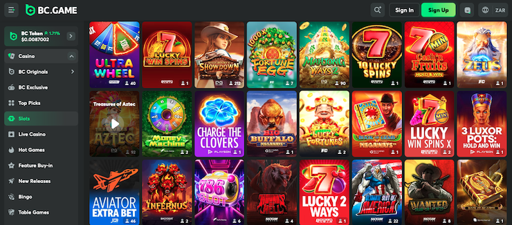 Bc Game Slots at MS Online Casinos