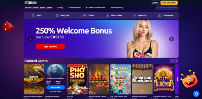 Offshore casino gambling with BetUS