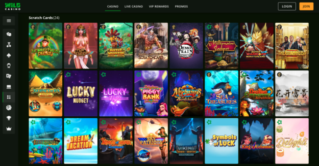 speciality games at Wild Casino - a top NZ Online Casino