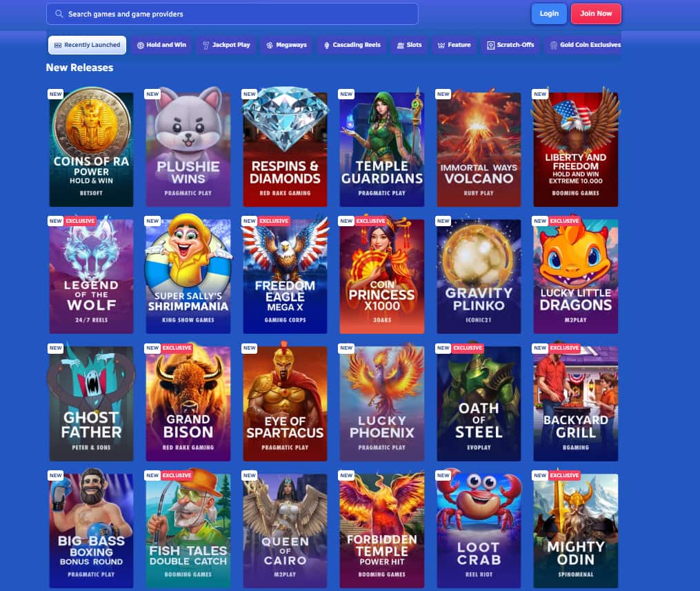 new slots at spinblitz