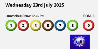 UK 49s produces bizarre winning numbers