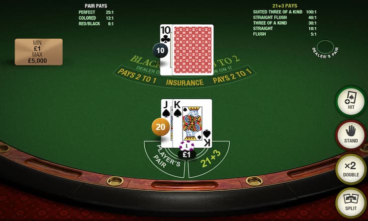 Blackjack Table Game