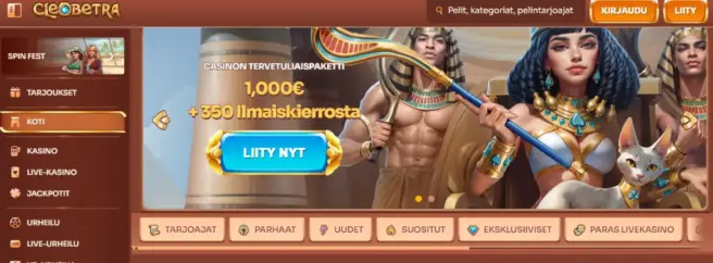 cleobetra casino etusivu