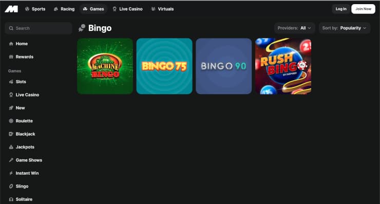 midnite bingo