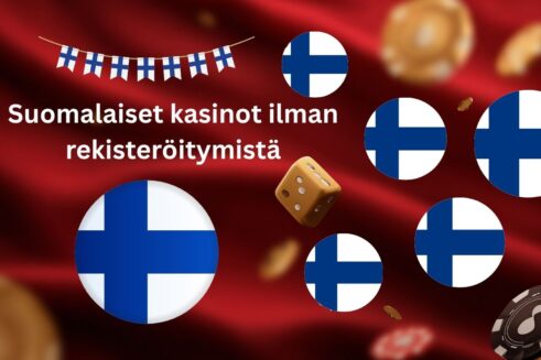 suomalaiset nettikasinot ilman rekisteröitymistä