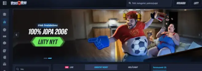 vegas hero casinon etusivu