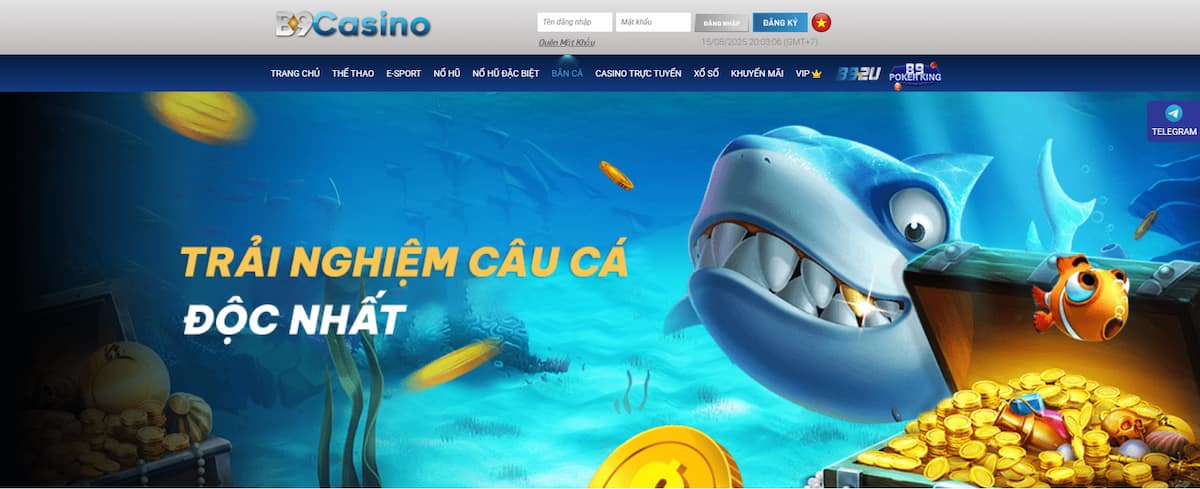 B9 Casino Nhà cái Bắn Cá Online