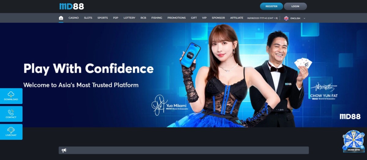 MD88: Best Online Casino in Malaysia for Slots and Mobile