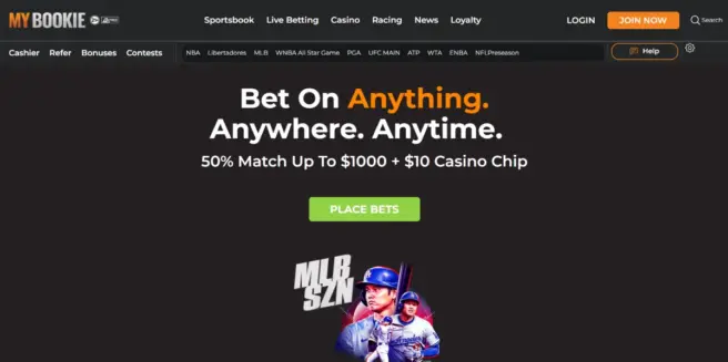 MyBookie Sports – All-Rounder with Offshore Sportsbook and Casino Games