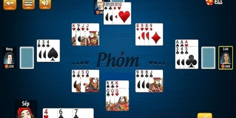 Phỏm đã có phiên bản chơi online
