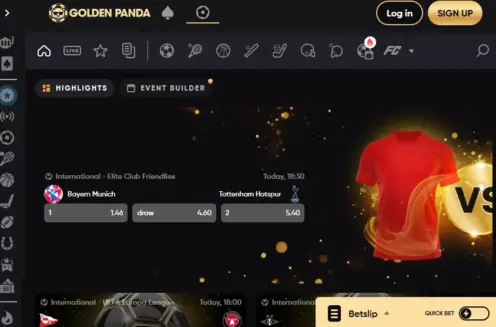 golden panda vedonlyönti