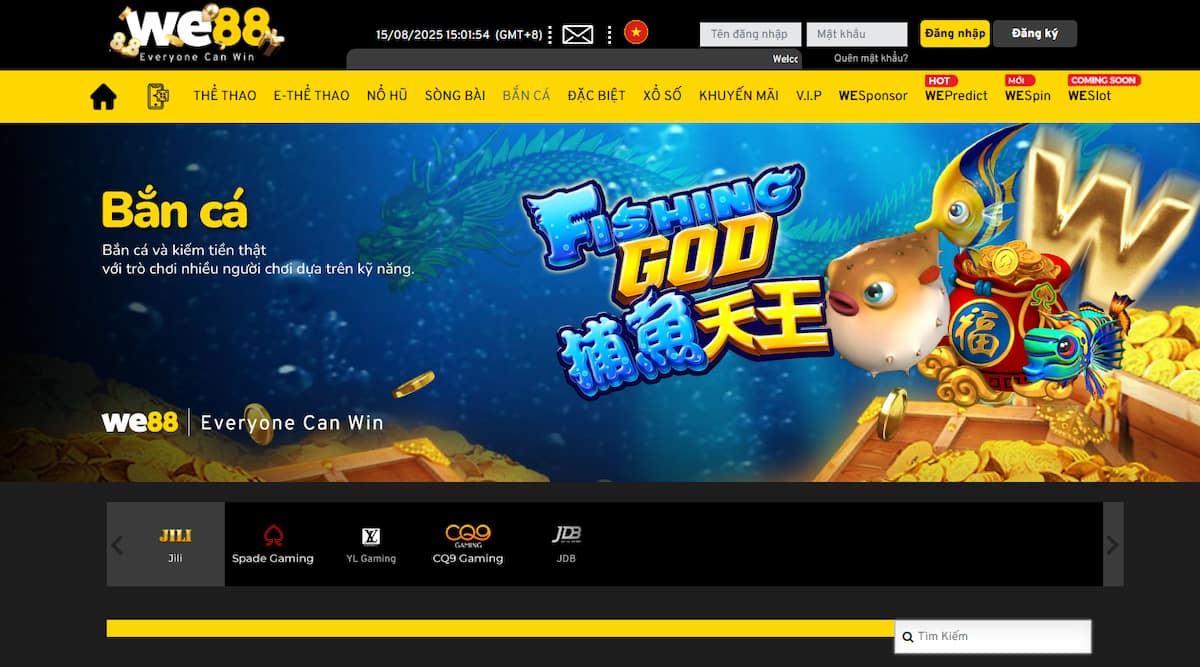 we88 Nhà cái Bắn Cá Online