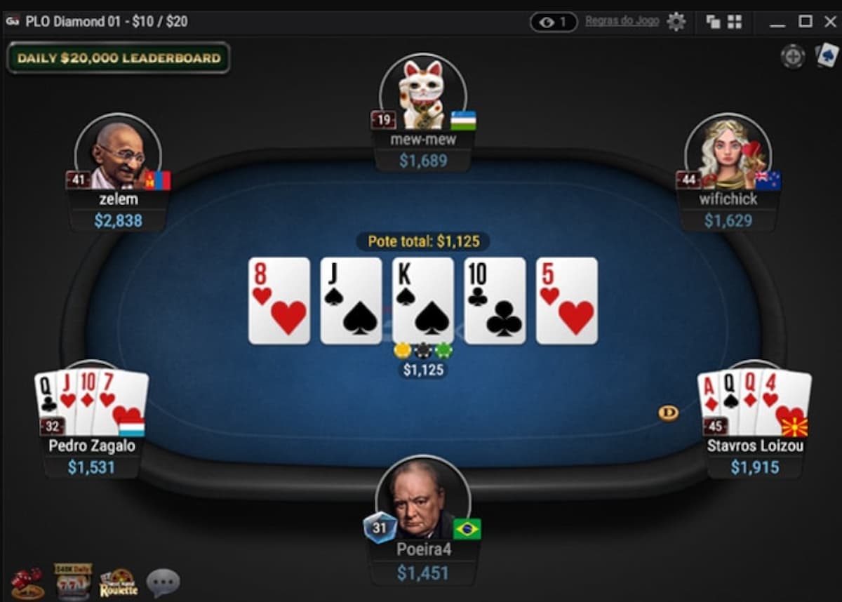 Omaha Poker là một biến thể Poker cực kỳ phổ biến