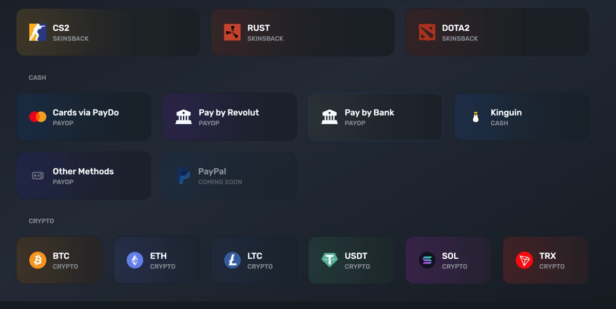 Trang cá cược CSGO bằng skin uy tín hỗ trợ đa dạng nhiều hình thức nạprút
