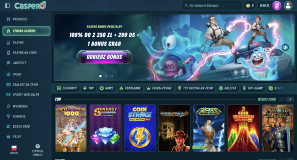 Caspero casino kasyno