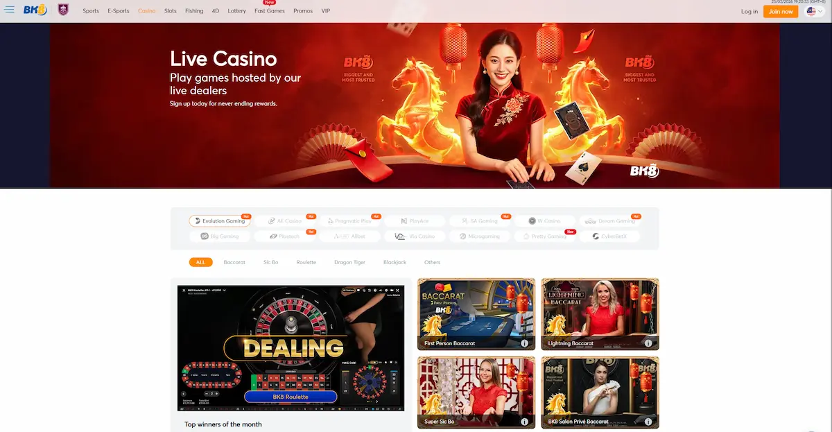 BK8: Best Overall Online Casino in Malaysia