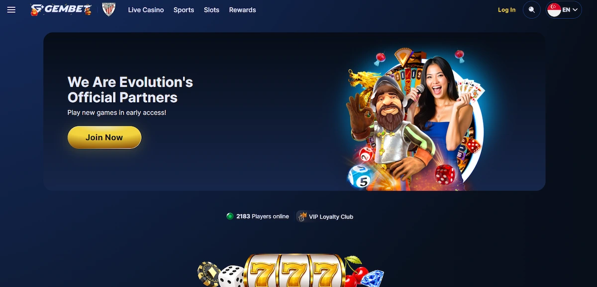 Gembet Best Crypto Online Casino in Singapore