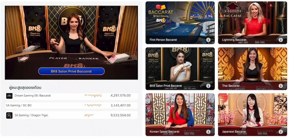 บาคาร่าออนไลน์