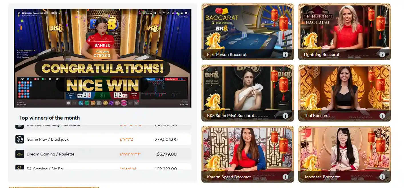 ประเภทบาคาร่าออนไลน์ที่ควรรู้จักก่อนเล่น