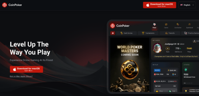CoinPoker download page