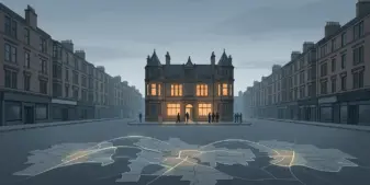 Glasgow neighbourhood and community support hub representing investment to reduce gambling-related harm