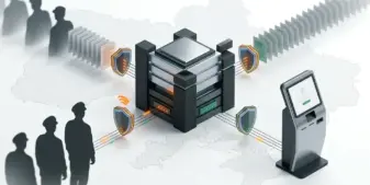 Automated military eligibility and gambling access verification system represented through secure government data links